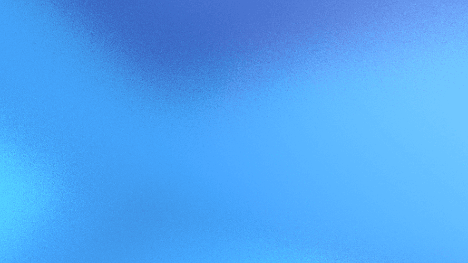 Vibrant Blue Gradient Background